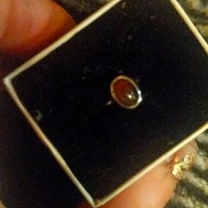 Red ♥️ tourmaline natural and sterling silver handmade